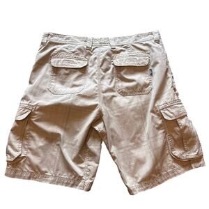 The North Face Mens Cargo Shorts Khaki Plaid Casual Outdoor Hiking 40 W